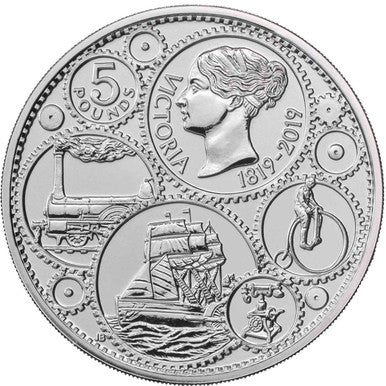 UK 2019 £5 The 200th Anniversary of The Birth of Queen Victoria Uncirculated Coin