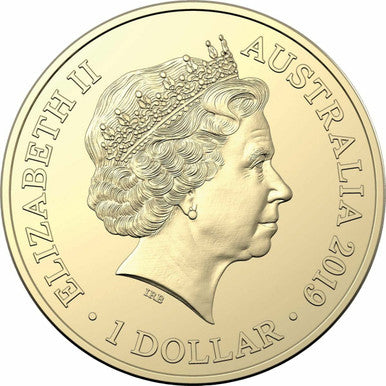 2019 $1 ICC Cricket World Cup England & Wales Uncirculated Coin