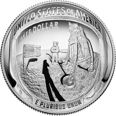 2019 50th Anniversary Apollo 11 Moon Landing 2 Coin Proof Set