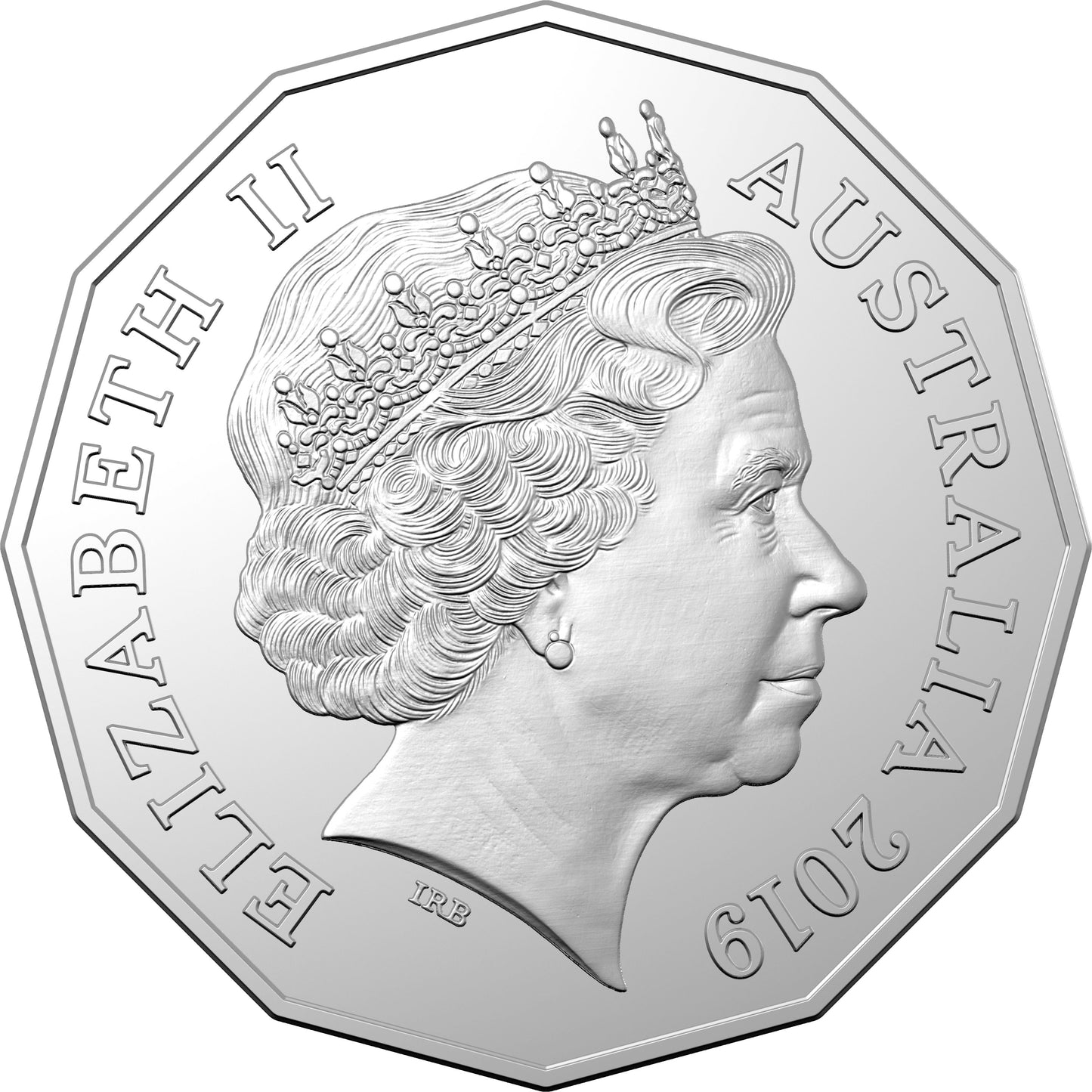 2019 50c The Ghan Celebrating 90 Years Coloured Uncirculated Coin