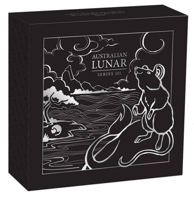 2020 $1 Lunar Year of The Mouse 1oz Silver Proof Coin