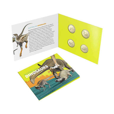 2022 Australian Dinosaurs $1 Uncirculated Privy Mark Four-Coin Collection