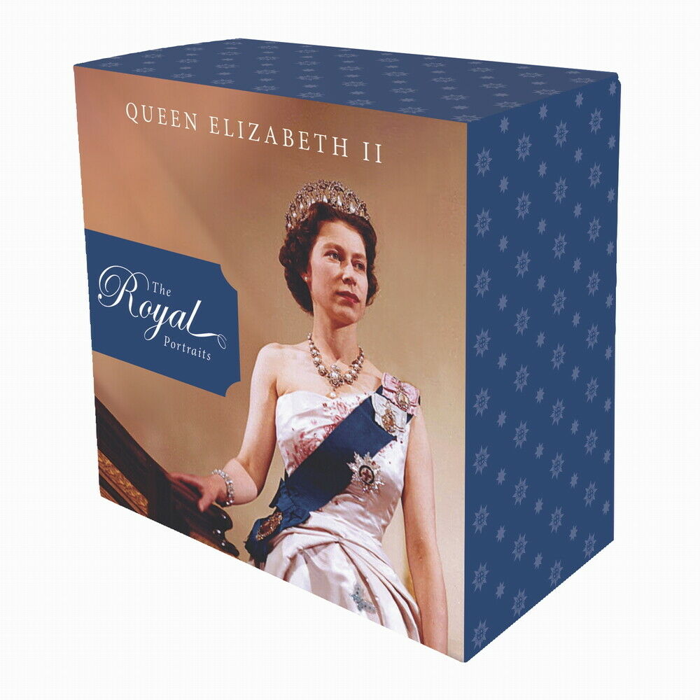 Tokelau 2020 $5 The Royal Portraits Queen Elizabeth II 1oz Silver Proof Coin