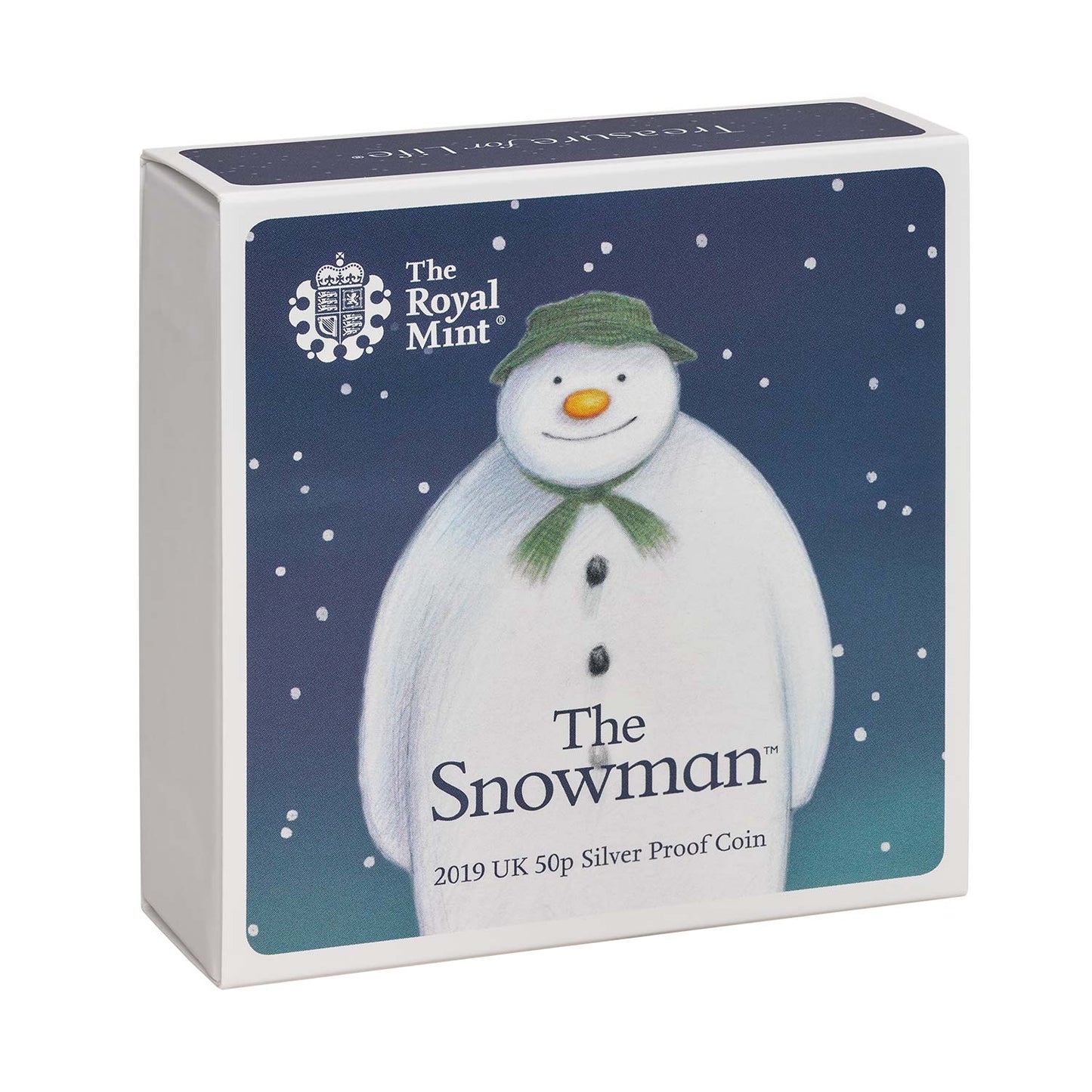 UK 2019 50p The Snowman Silver Coloured Proof Coin