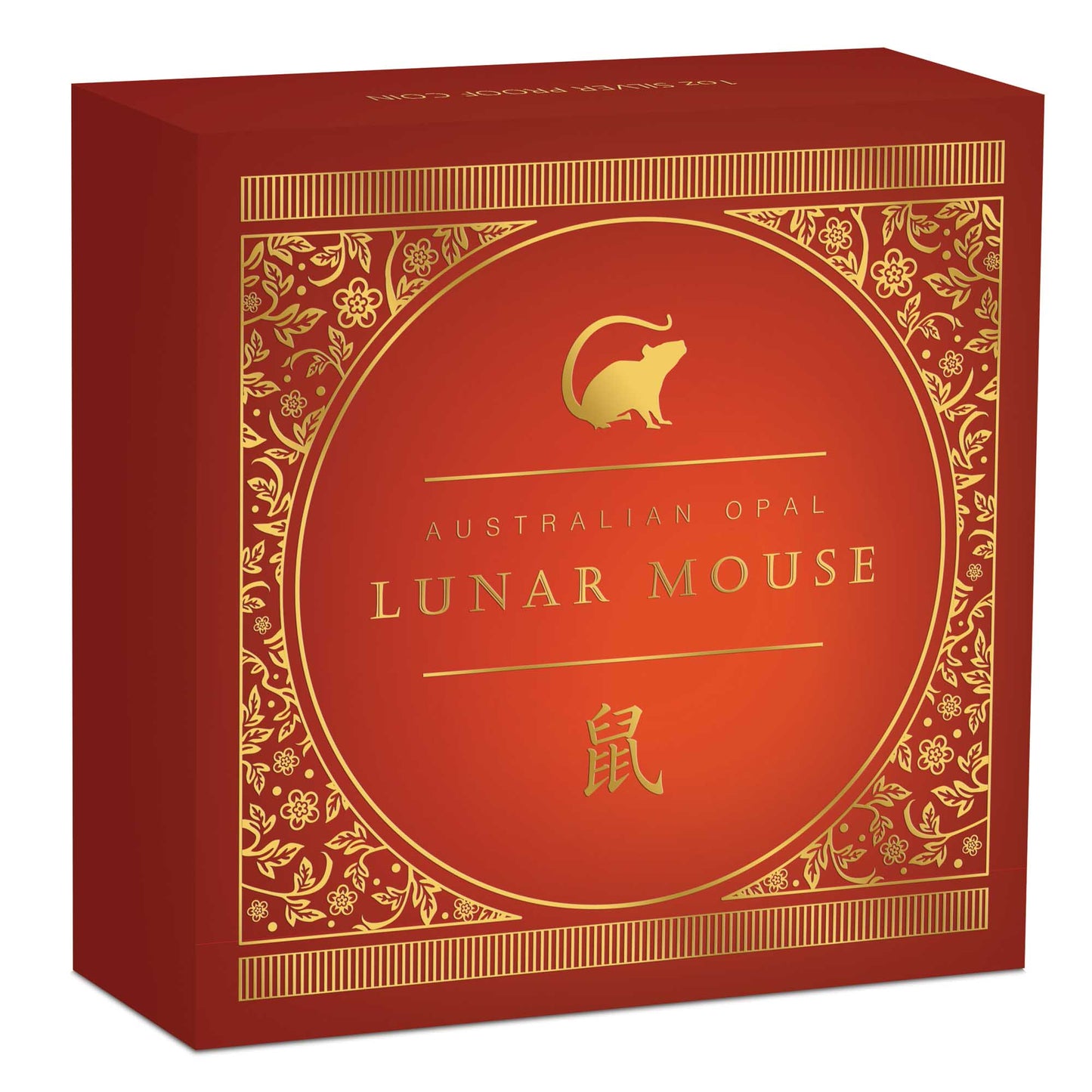 2020 $1 Australian Opal Lunar Year of The Mouse 1oz Silver Proof Coin