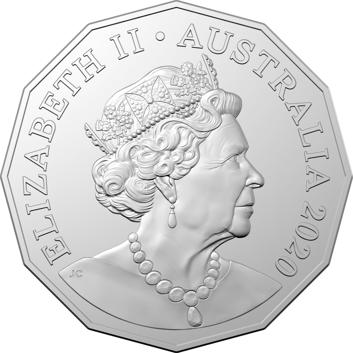 2020 50c Indian Pacific Coloured Uncirculated Coin