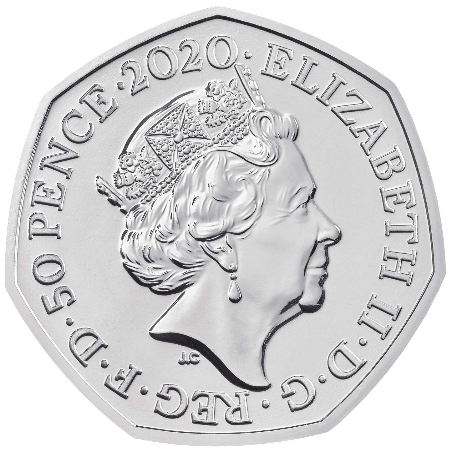 UK 2020 50p Withdrawal From The European Union Uncirculated Coin