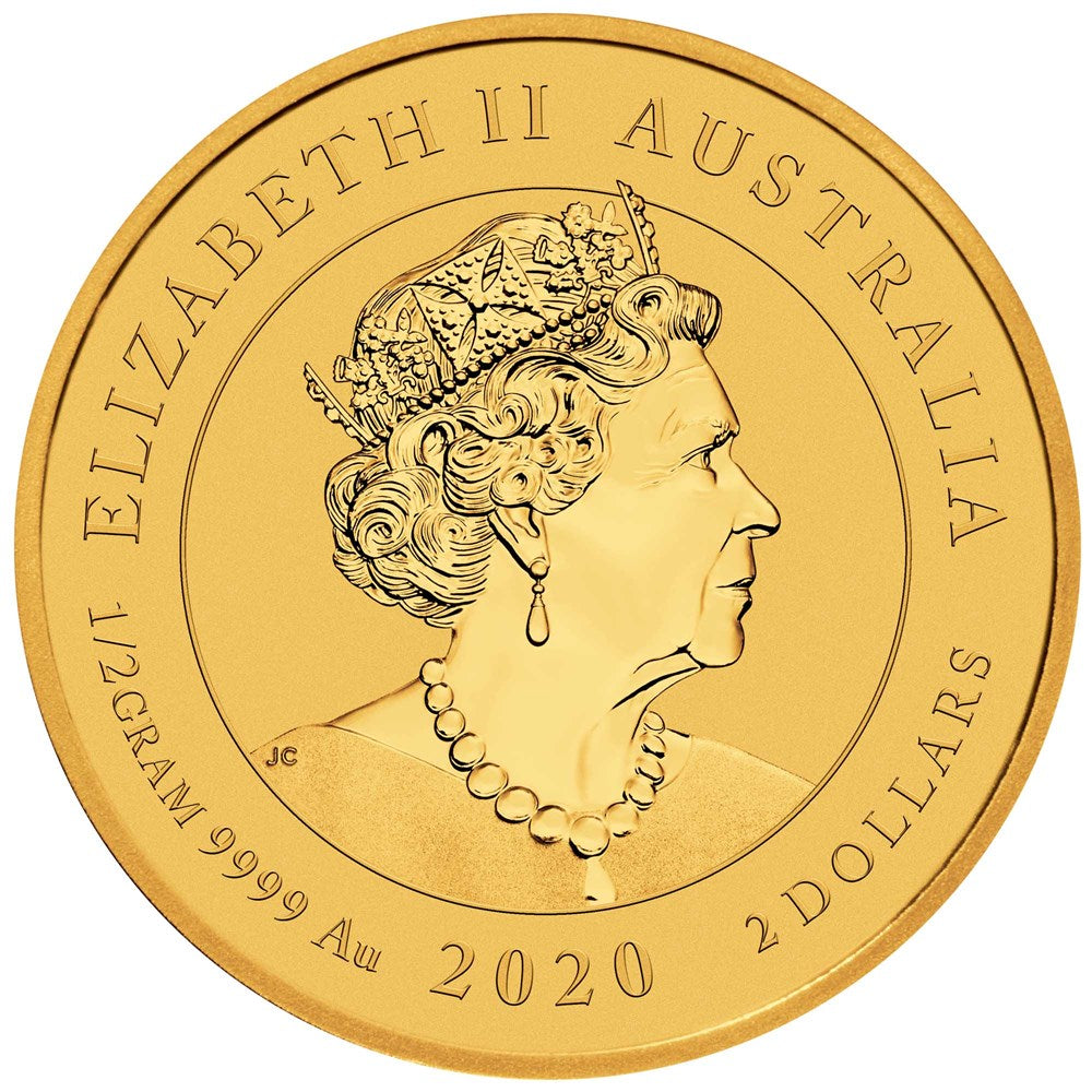 2020 $2 Commemorating The 75th Anniversary of The End of World War II 0.5g Gold Coin