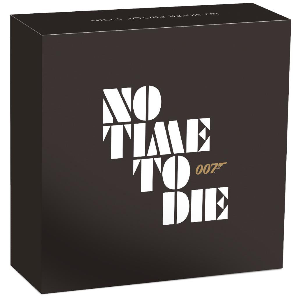 Tuvalu 2020 $1 James Bond 007 No Time To Die 1oz Silver Proof Coin