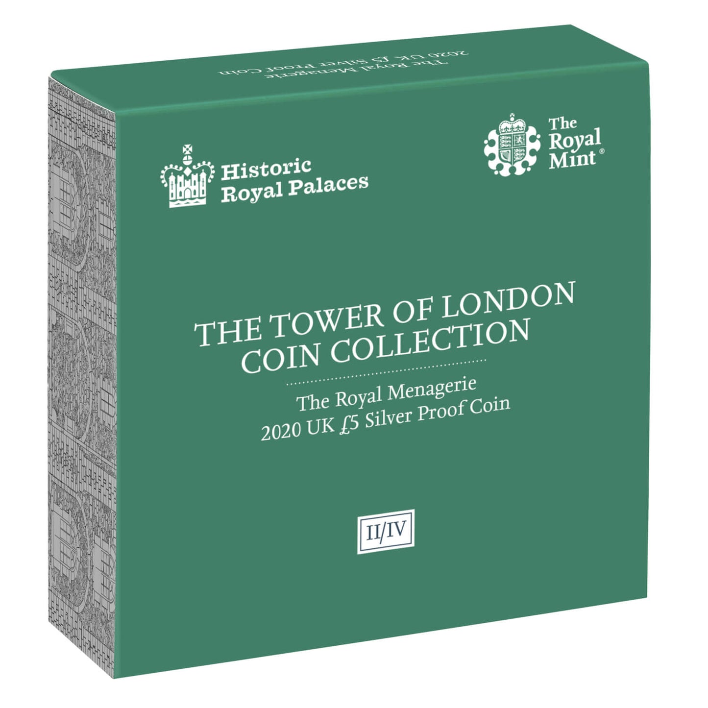 UK 2020 £5 The Tower of London The Royal Menagerie Silver Proof Coin