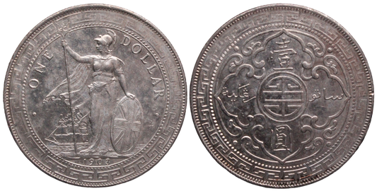 Great Britain 1903B Trade Dollar aUNC