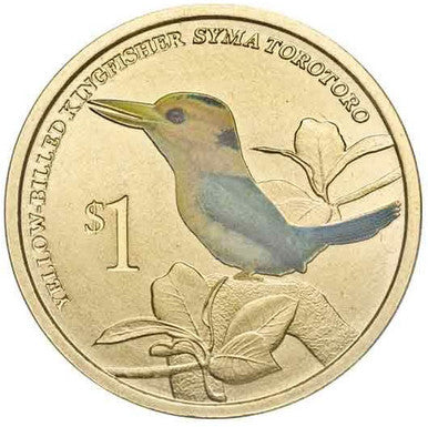 2013 $1 Australian Bird Kingfishers PNC