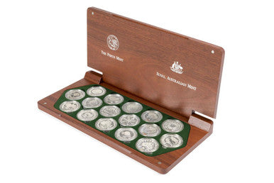 2000 $5 Sydney Olympic 1oz Silver Proof 16 Coin Set