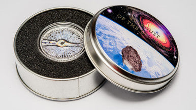 Cook Islands 2013 $5 Stardust of The Universe Chelyabinsk Meteorite Silver Coloured Proof Coin