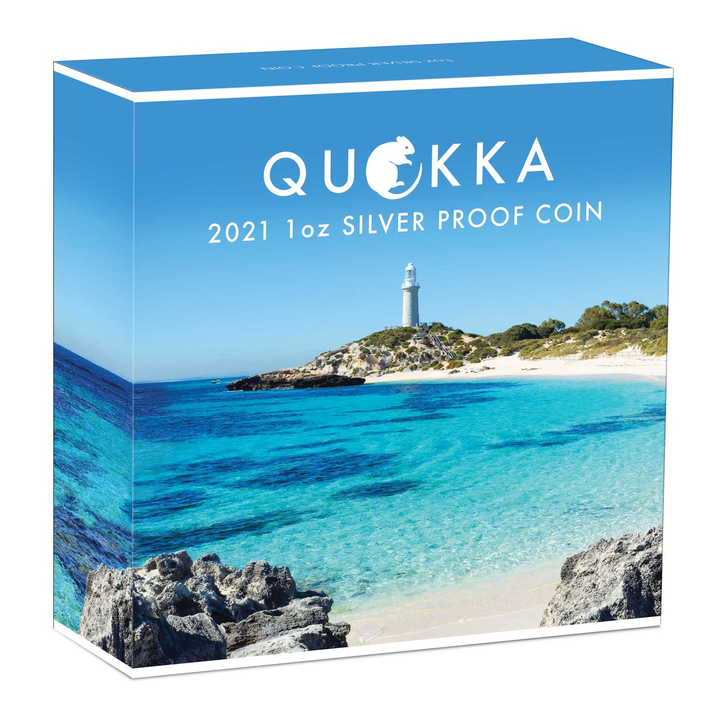 2021 $1 Quokka 1oz Silver Coloured Proof Coin