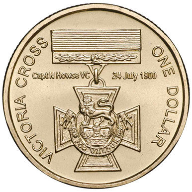 2000 $1 Australia's First Victoria Cross Uncirculated Coin