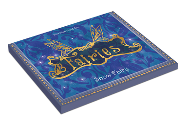 Tuvalu 2015 50c Fairies Snow Fairy 1/2oz Silver Coloured Proof Coin