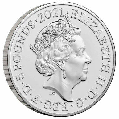 UK 2021 £5 The Who Uncirculated Coin