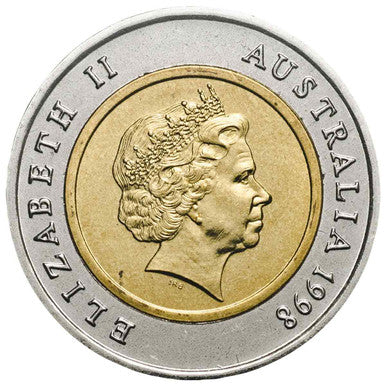 1998 $5 70 Years of Royal Flying Doctors Uncirculated Coin with Phonecard