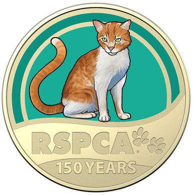 2021 $1 150th Anniversary of The RSPCA Cat PNC