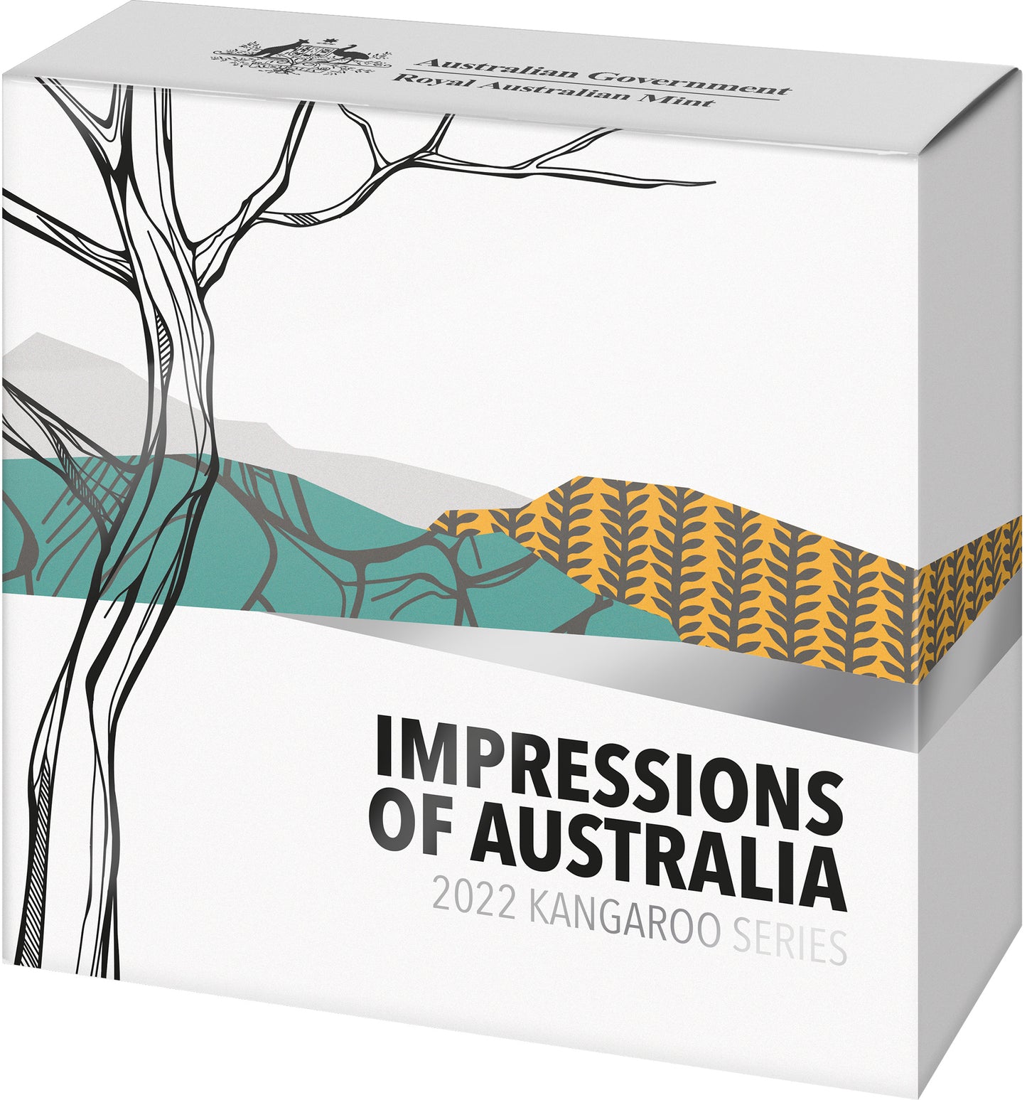 2022 $1 Kangaroo Impressions of Australia 1oz Silver Proof Coin