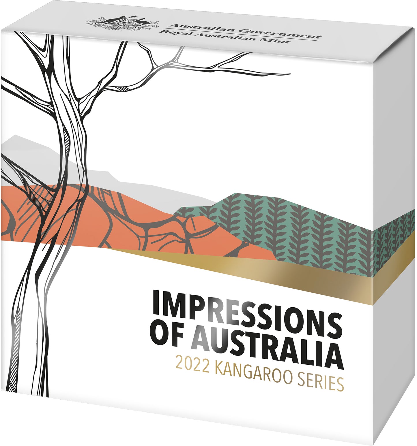 2022 $10 Kangaroo Impressions of Australia 1/10oz Gold Proof Coin