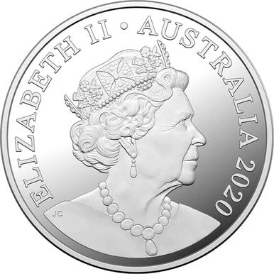 2020 $1 QANTAS Celebrating 100 Years 1/2oz Silver Proof Coin