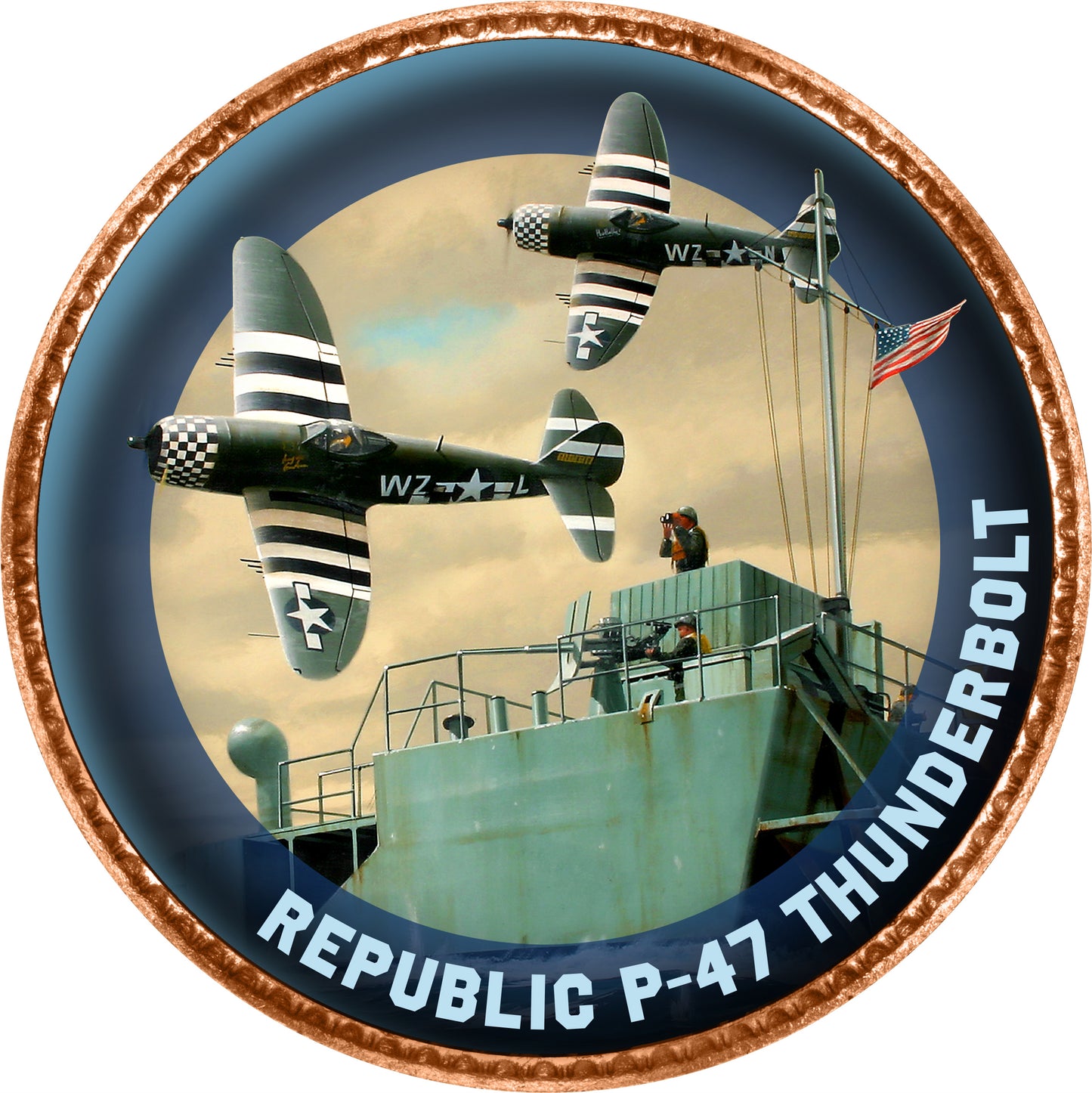 War For The Skies Second World War Enamel Penny 9 Coin Collection