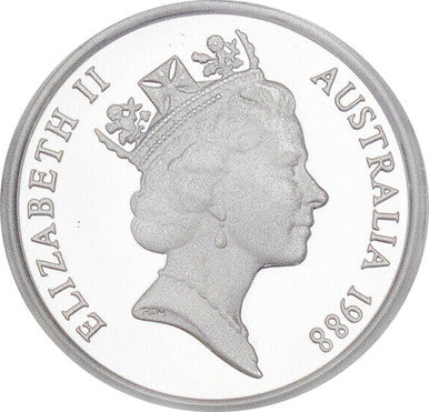 1988 $2 First Year of Issue Silver Proof Coin