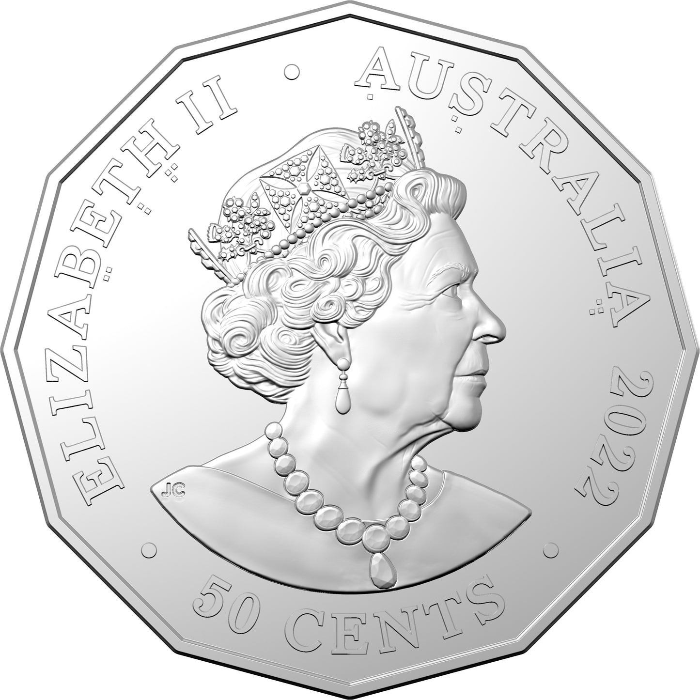 2022 50c Christmas Beetle Coloured Uncirculated Coin