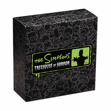 2022 Simpsons Treehouse of Horror 1oz Silver Coloured Coin