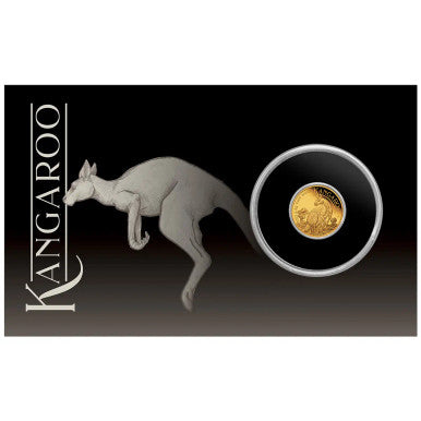 Mini Roo 2023 $2 0.5g Gold Proof Coin In Card