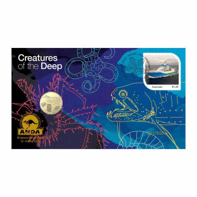 2023 Brisbane ANDA Money Expo Stamp & Coin Cover Trio
