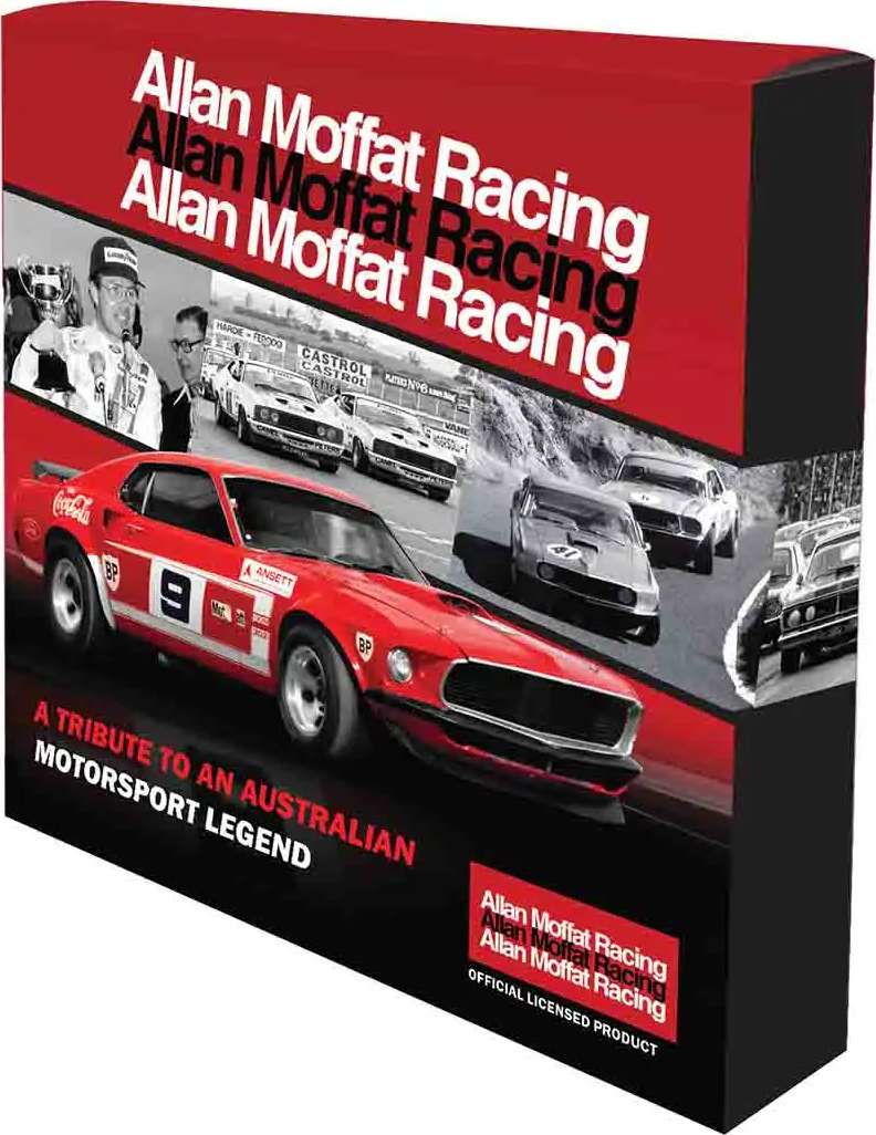 Allan Moffat Racing Enamel Penny 9 Coin Collection
