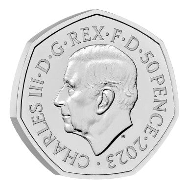 2023 Star Wars R2-D2 and C-3PO UK 50p Brilliant Uncirculated Coin