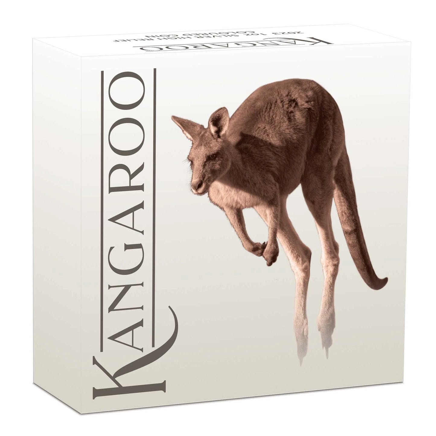 2023 $1 Australian Kangaroo 1oz Silver Coloured High Relief Proof Coin