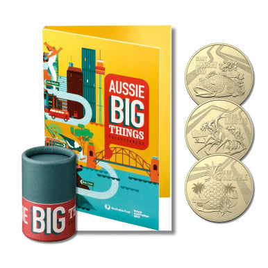 Aussie Big Things 2023 $1 Al-Br 10-Coin Uncirculated Collection