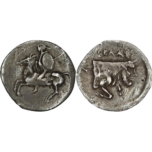 Sicily, Gela, Silver Litra, 430-425 BC, nVF