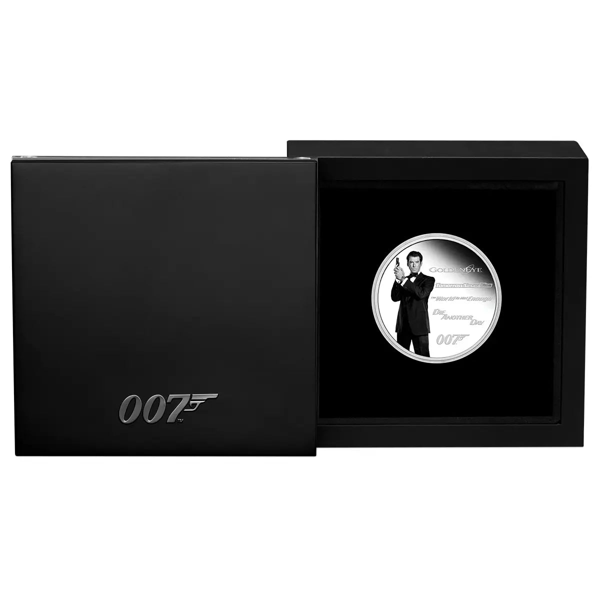 Tuvalu 2024 $1 James Bond 007 Legacy Pierce Brosnan 1oz Silver Proof Coin
