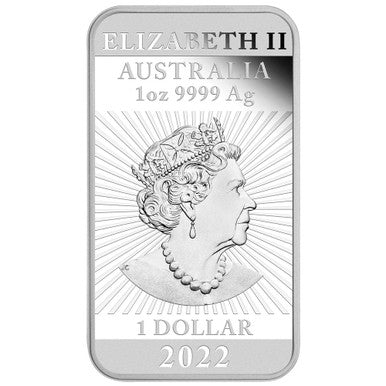 2022 Dragon 1oz Silver Proof Rectangular Coin