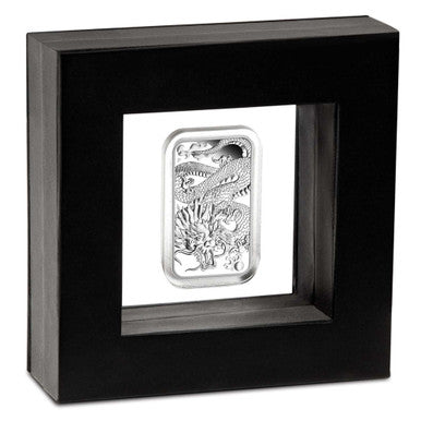 2022 Dragon 1oz Silver Proof Rectangular Coin