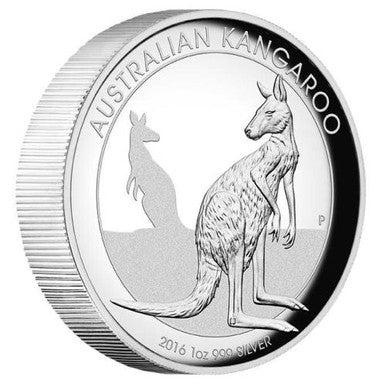 2016 $1 Australian Kangaroo 1oz Silver High Relief Proof Coin