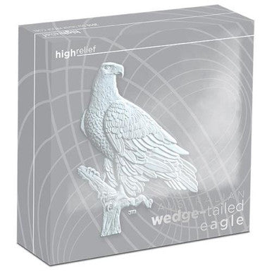 2016 $8 Australian Wedge-Tailed Eagle 5oz Silver High Relief Proof Coin