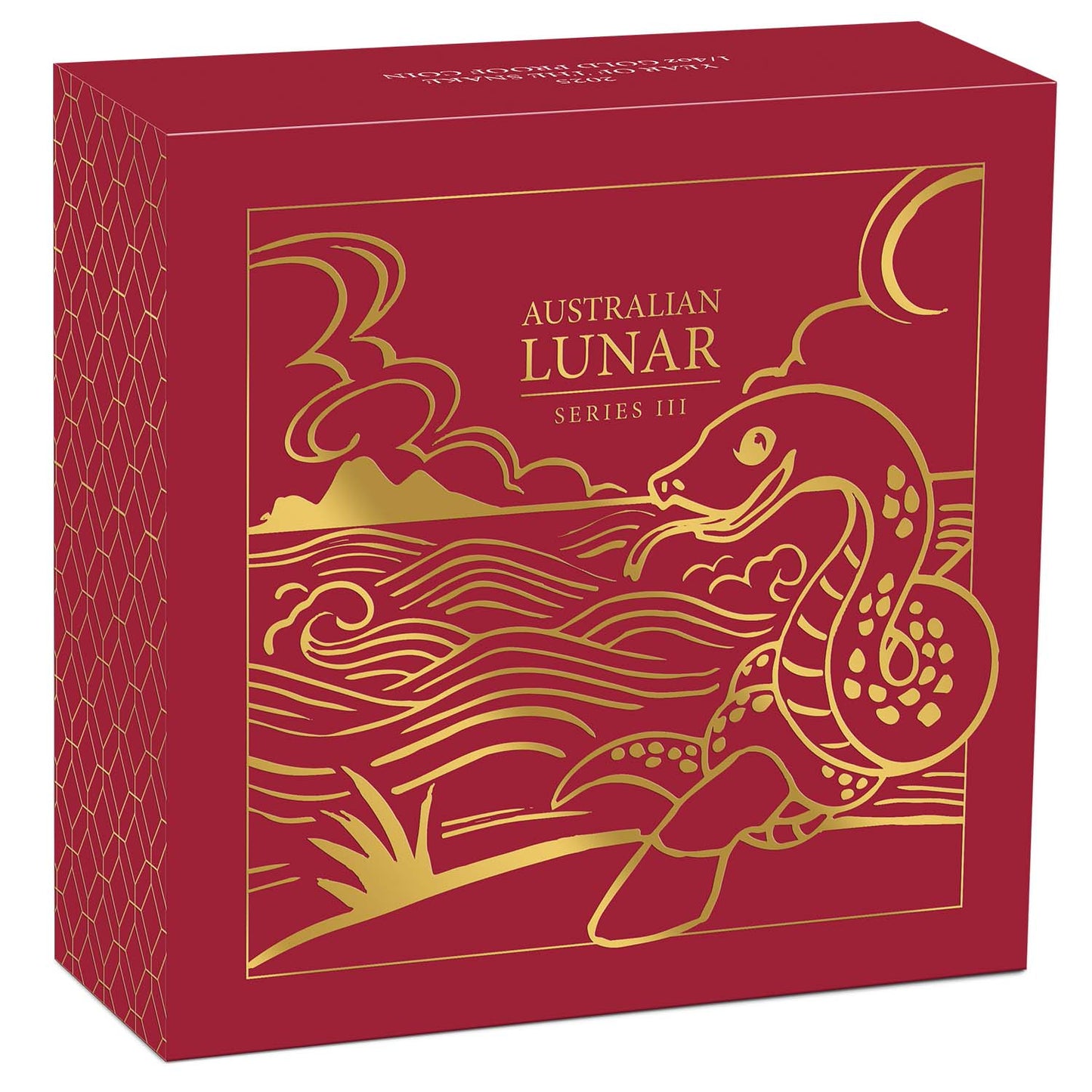 2025 $25 Lunar Year of The Snake 1/4oz Gold Proof Coin