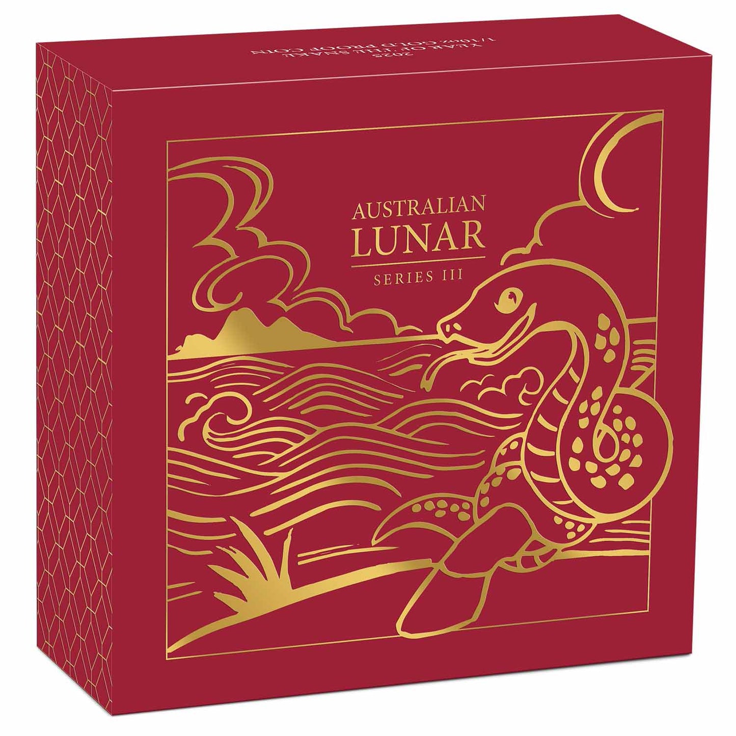 2025 $15 Lunar Year of The Snake 1/10oz Gold Proof Coin