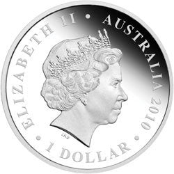 2010 $1 Lachlan Macquarie Governor of NSW 1oz Silver Proof Coin