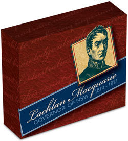 2010 $1 Lachlan Macquarie Governor of NSW 1oz Silver Proof Coin