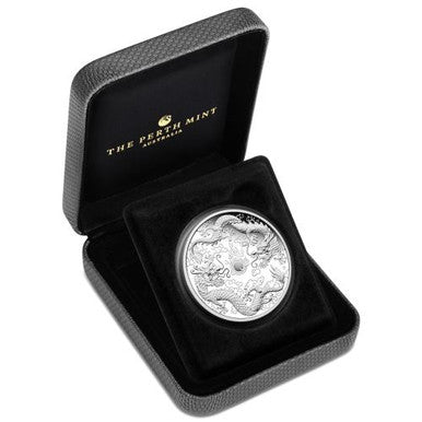 2020 $1 Double Dragon 1oz Silver Proof Coin