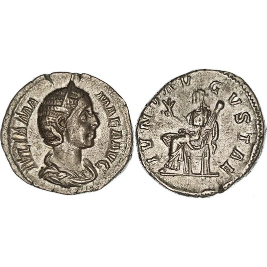 Roman Empire, Julia Mamaea, Silver Denarius, 231 AD, VF-gVF