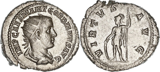 Roman Empire, Gordian III, Silver Antoninianus, 238-239AD, gVF